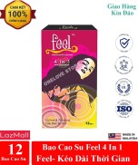 Bao cao su Feel 4 in 1 giúp kéo dài thời gian