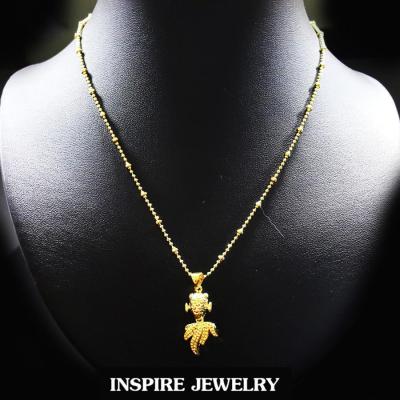 INSPIRE JEWELRYสร้อยคอยาว 18  พร้อมจี้ปลาดุ๊กดิ๊กได้ หางเคลื่อนไหวได้ พร้อมกล่องกำมะหยี่สวยหรู , งานจิวเวลลี่ ราคาเบาๆ แฟชั้นอินเทรนชั้นนำงานเกรดพรีเมี่ยม งานปราณีตสวยงาม ใส่ถอดง่าย