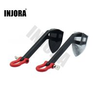 INJORA สมอเครื่องกว้านโลหะสมอโลกอุปกรณ์ตกแต่งสำหรับรถตีนตะขาบ RC 1/2นิ้ว D90 SCX10แกน TRX4 CC01 Tamiya