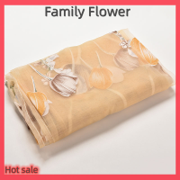 Family Flower Flash Sale Valances Tulip ดอกไม้ Tulle voile ประตูหน้าต่างม่านผ้าม่านแผง SHEER Shades