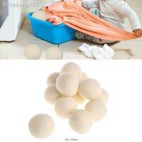 1/3/6 x 6cm 7cm Wool Dryer Balls Drying Fabric Softer Luandry Home Washing White