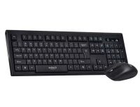 Anitech แอนิเทค Wireless Keyboard &amp; Mouse Combo ชุดคีย์บอร์ดและเมาส์ไร้สาย รุ่น PA808รับประกัน 2 ปี