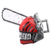 Horror Chainsaw Man Masque Cosplay Party Denji Pochita Masque Chainsawman Saw Latex Helmets Adult Halloween Props Accessories improvedTH