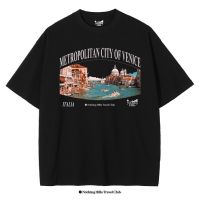 " Venice, Italy " (เวนิส อิตาลี)  เสื้อยืดทรงหลวมOversize By Nothing Hills™