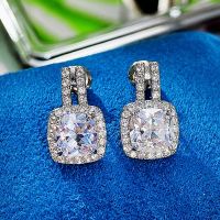 【DT】hot！ Luxury and Fashion CZ Stud Earrings for Statement Earring Wedding Jewelry Pendiente