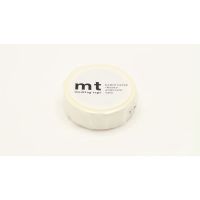 mt masking tape dot white (MT01D367) / เทปตกแต่งวาชิ ลาย dot white แบรนด์ mt masking tape ประเทศญี่ปุ่น