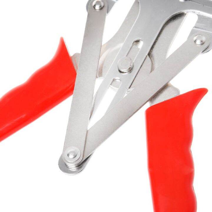 adjustable-piston-ring-plier-clamp-powerful-expander-remover-car-repair-handheld-tool-nickel-plated-surface-rubber-coated-handle