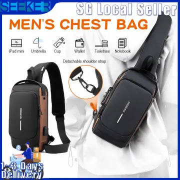 Mini Men Password Lock Sling Bag