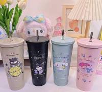 แก้วน้ำ แก้วสแตนเลส 304 ขนาด 750 ml มีทั้งหมด 7 ลาย ความสูงแก้วน้ำ 21 cm แก้ววางหน้ารถ