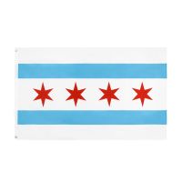 johnin 90X150cm chicago w club flag