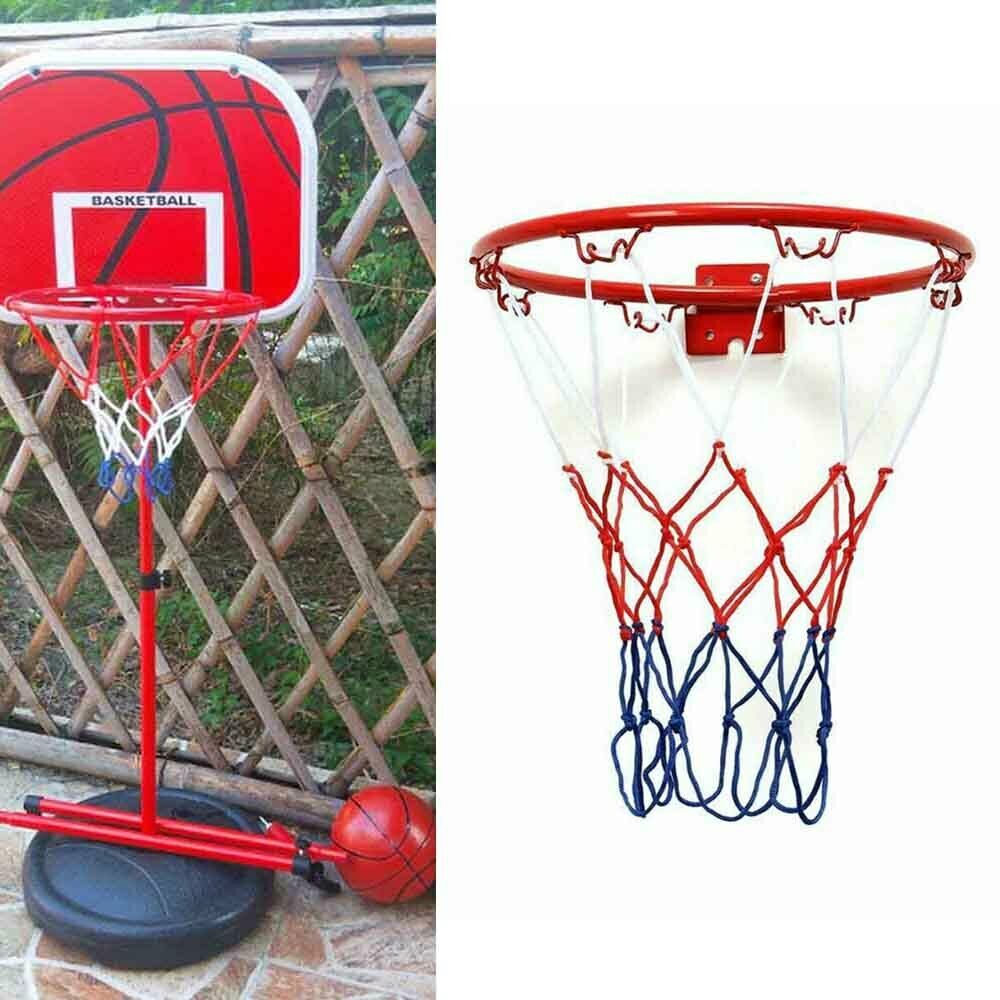 Net Streetball Kids Basketball Hoop Ball Set Hanging Basketball Ring incl 