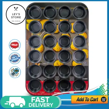  Walfos Silicone Texas Muffin Pan - 6 Cup Jumbo