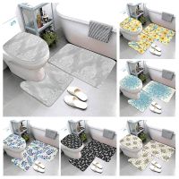 【CC】☇  Anti-slip Small Rug Foot Entrance Door Bedroom Balcony Room Bathtub toilet rug waves