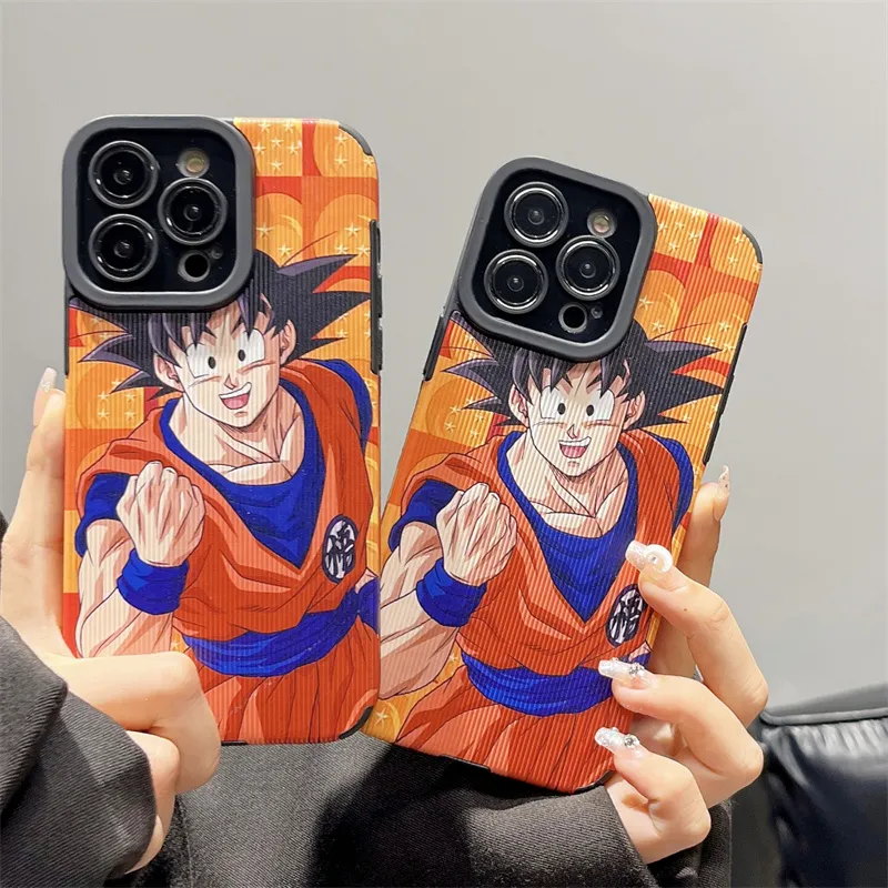 Capa De Celular Moda Anime Desenho Animado Bola De Dragão Escuro Super  Vegeta Goku iPhone 14 13 12 11 Pro MAX 14Plus 7 8 Plus X XR XS - Corre Que  Ta Baratinho