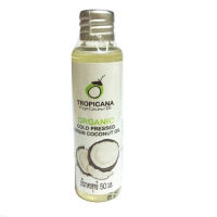 COLD PRESSED COCONUT OIL 100% TROPICANA VIRGIN COCONUT OIL (50 ML)