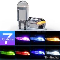 【LZ】☫❇  Car LED T10 W5W Canbus Glass COB 6000k Reading Dome Lamp Marker Wedge License PlateLight Bulb 168 194 192 DC 12V White Blue Red