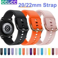 CCLCC สาย20มม. 22มม. สำหรับ Huawei Gt 2 Pro Gt3 46มม. 41มม./Samsung Galaxy Watch Active 2 40มม. 44มม. 3สายข้อมือกีฬาสายนาฬิกาเปลี่ยนได้22สายนาฬิกาเอ็มเอ็ม