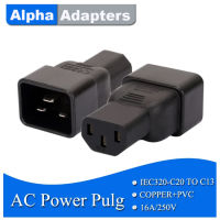 PDU PSU USP Power adapters, IEC C20 male to C13 adapter, IEC C13 to C20 adapter Computer server power conversion adapter