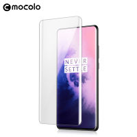 for Oneplus 7 Pro Screen Protector Mocolo 7T Pro Full Liquid Glued Curved UV Tempered Glass for OnePlus 8 9 Pro Screen Protector