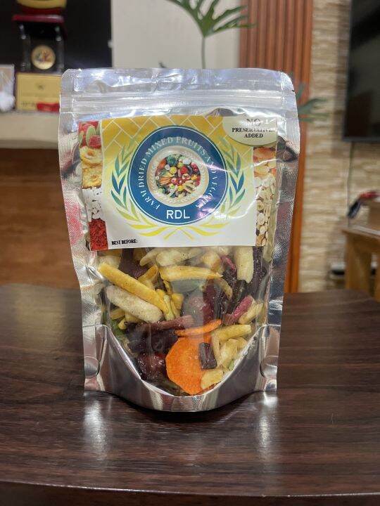 Dried 10 mixed Fruits and Vegetables, Crispy fruits and Vegetables