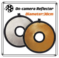 On-camera Reflector Silver and Golden color