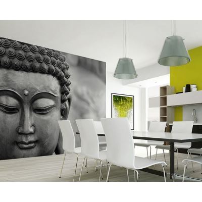 Custom 3D Buddha Photo Mural Wall Sticker Wall Papers Self Adhesive Vinyl Art Home Decor Wallpaper Murals