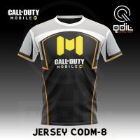 T SHIRT - (All sizes are in stock)   [Good stock] Call of Duty Mobile Sublimation Printed Dry Fit T SHIRT  (You can customize the name and pattern for free)  - TSHIRT