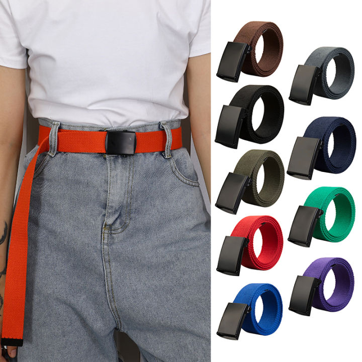 Best cut to fit canvas web belts