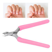 [wilkl] Cuticle Clipper Cuticle Trimmer Remover Tools Nail Manicure S-cissors Stainless Steel Nail Trimmer Pink
