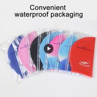 Ear Protector Swimming Cap Silicone Waterproof Childrens Waterproof Cap Swim Pool Cap Silicone Swimming Cap Adult Cap Swim Caps