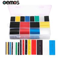 127-800pcs Heat-shrink Tubing Thermoresistant Heat Shrink Tube Wrapping Kit Electrical Connection Wire Cable Insulation Sleeving