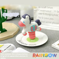 Baby  Dining  Table  Sucker  Toy Music Pony Airplane Eating Feeding Soothing Toy For Kids color:Dining table sucker-rocking horse