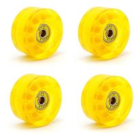 58X32MM PU Not-Flash Roller Skate Wheels Sliding Wheels ABCE-9 Wheels for Adult Outdoor Skates Shoes