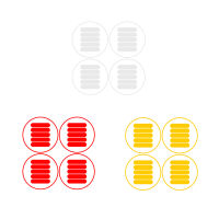 Protective Reflective Sticker for M365 Electric Scooter Skateboard Parts