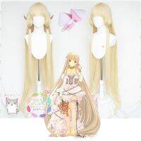 อนิเมะ Chobits Chii Rlvwq59xkal สีบลอนด์ตรงยาววิกผมปลอมปาร์ตี้เฉลิมฉลองวันฮัลโลวีนคอสเพลย์บทบาท + หมวกวิกแบบอิสระ