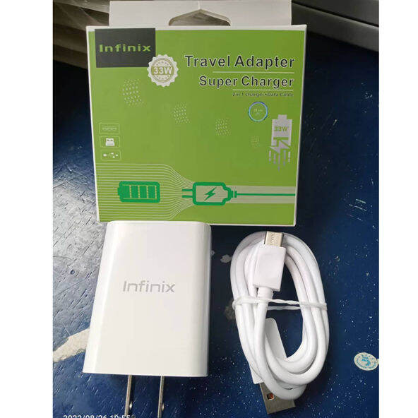 infinix note 10 pro charger 33w