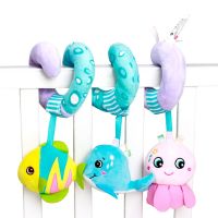 Cute Hanging Characters Bright Color Hanging Toys Easy Around Crib Bed Toy