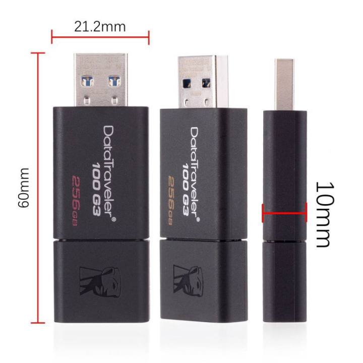 ลองราคาเยอะพิเศษkingston-64gb-datatraveler-100g3-flash-drive-usb-3-1-ความเร็วสูงสุด-100-mb-s