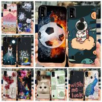 เคส A71สำหรับ ZTE เบลด A51เคสสำหรับ ZTE โทรศัพท์กันกระแทกผ้าหุ้มหลังทาสีแฟชั่นใหม่ ZTE เบลด A71 A7030 BladeA51เคสทีพียูอ่อน