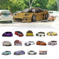 JDM Style Car Rear View Mirrow Pendent Air Freshener Solid Paper Perfume For Honda Auto Model accessories