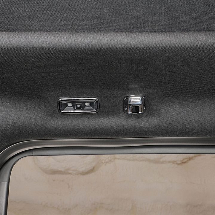 car-roof-hook-cover-reading-light-lamp-cover-trim-for-ford-f150-2021-2022-accessories-abs-silver