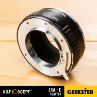 K&amp;F EXA-NEX / EXA-E Adapter แปลงเลนส์ Exakta เพื่อเอามาใส่กล้อง Sony Mirrorless ( NEX / E / FE ) ( Lens mount adapter Mount EXA For Sony ) ( เมาท์แปลง อแดปเตอร์ ) ( EXA-NEX / EXA-E / EXA-FE ) ( Geekster )