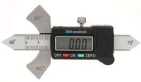 เกจวัดแนวเชื่อม0-20mm stainless steel Digital Welding Seam measure vernier weld gauge weld inspection ruler 60 70 80 90 Degree Angle Measure