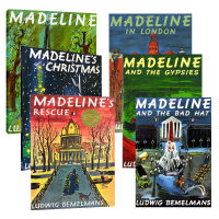 Madeline Madeleine 6-Book set English original picture book caddick Silver Award Liao Caixing Wu minlan book list childrens English Enlightenment cognition picture story book English rhyme and ballad book