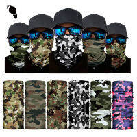 Camo Series Magic Scarf Breathable Seamless Outdoor ผ้าคลุมคอหน้ากากอเนกประสงค์