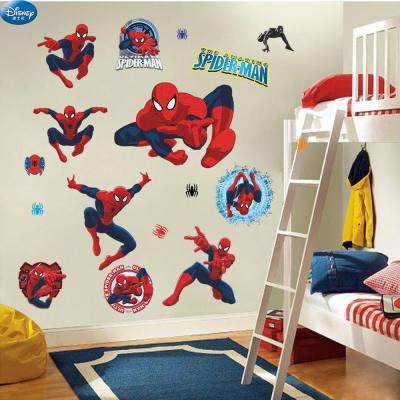 Cool Spider-Man Spider Decorative Wall Stickers for Room Decoration Teenager PVC Vinyl Sticker Mural Office Anime Decor Nursery