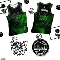 PALAWAN PIRAT3S CODE DLMT230 FULL SUBLIMATION JERSEY (FREE CHANGE TEAMNAME,  SURNAME AND NUMBER)