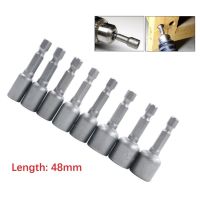 6-13Mm Hex Sockets Sleeve Nozzles Nut Driver Set Obeng Hex Shank Electric Drill Bit Tools Socket Wrench Spanner