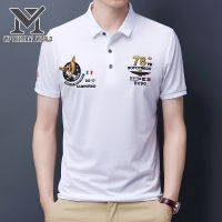 VUNC เสื้อผ้าผชใหม่  เสื้อแขนสั้นลําลอง  เสื้อแขนสั้นเพรียวบาง แบบปักรุ่นเกาหลีชาย เสื้อยืดสีทึบ แมทช์ง่ายดูผอมแฟชั่นวัยรุ่น เสื้อชาย เสื้อผชแฟชั่นรัดรูปชาย