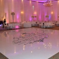 【hot】 Large size Personalized Name / Date Wedding Floor Custom Vinyl Wall Sticker Sign Decal Stickers